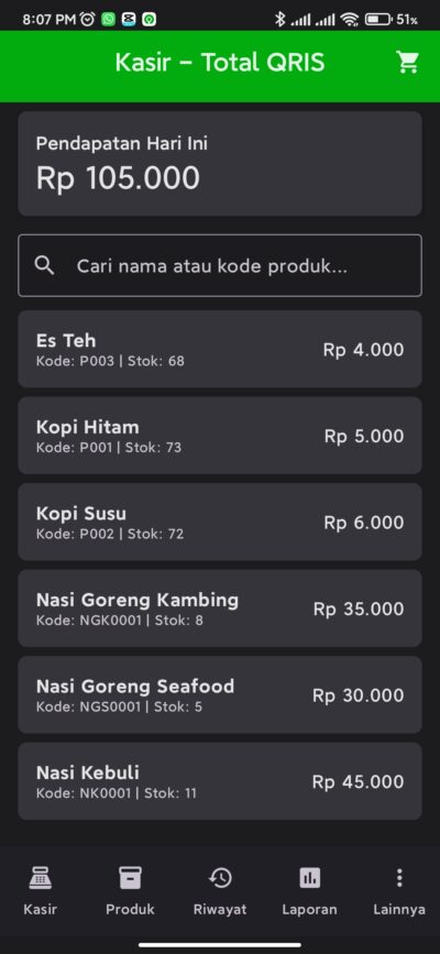 aplikasi kasir android gratis